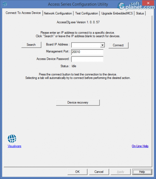 Access Series Configuration Utility 1.0.0.57 Access Series Configuration Utility 1.0.0.57