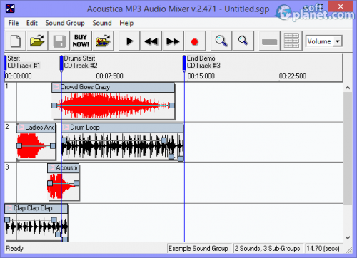 Acoustica MP3 Audio Mixer 2.471 Acoustica MP3 Audio Mixer 2.471