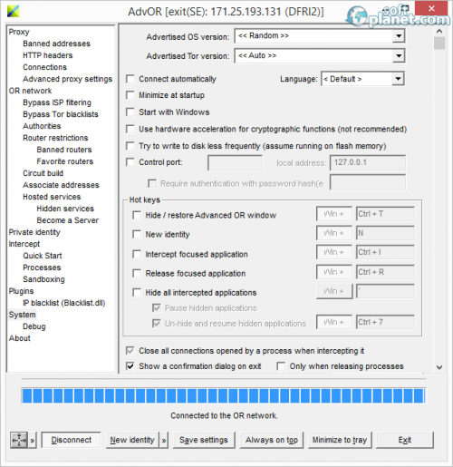 Advanced Onion Router 0.3.0.19a Advanced Onion Router 0.3.0.19a