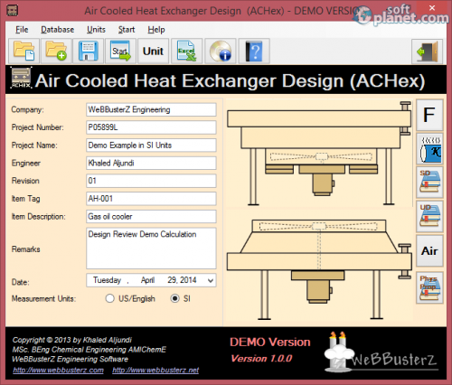 Air Cooled Heat Exchanger Design 1.0.0.0 Air Cooled Heat Exchanger Design 1.0.0.0