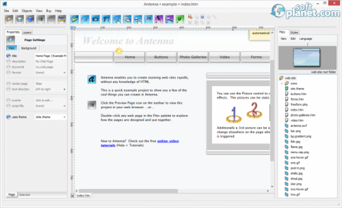 Antenna Web Design Studio 4.81.0.593 Antenna Web Design Studio 4.81.0.593