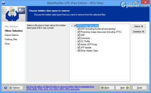 BatchPurifier LITE 5.0.0 BatchPurifier LITE 5.0.0