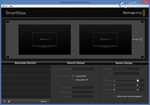 Blackmagic SmartView Utility 3.0.1 Blackmagic SmartView Utility 3.0.1