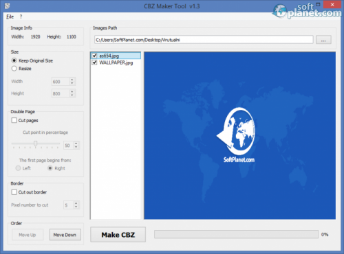 CBZ Maker Tool 1.3 CBZ Maker Tool 1.3