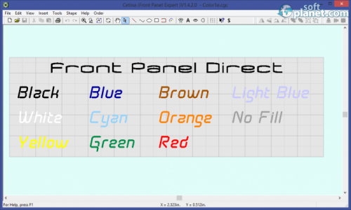 Cetina Frontpanel Designer 1.4.2 Cetina Frontpanel Designer 1.4.2