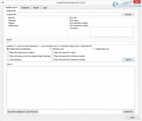 ChipFile Browser 0.4 Alpha ChipFile Browser 0.4 Alpha