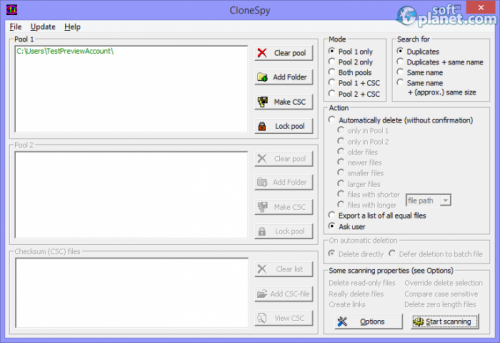CloneSpy 3.12 CloneSpy 3.12
