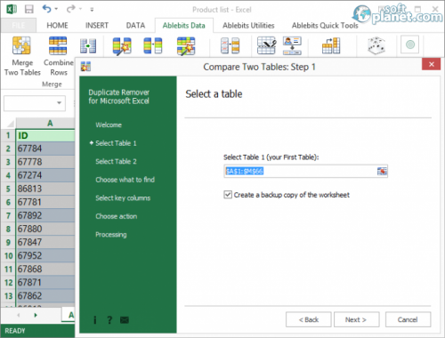 Duplicate Remover for Microsoft Excel 3.3.6 Duplicate Remover for Microsoft Excel 3.3.6