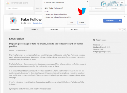 Fake Followers 1.1 Fake Followers 1.1