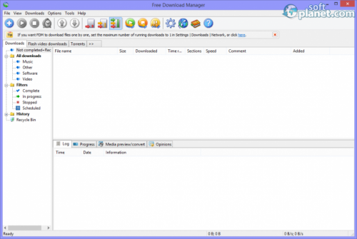 Free Download Manager 3.9.5 build 1530 Free Download Manager 3.9.5 build 1530
