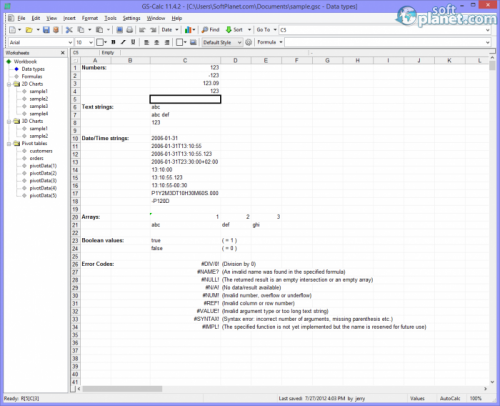 GS-Calc 11.4.2 GS-Calc 11.4.2