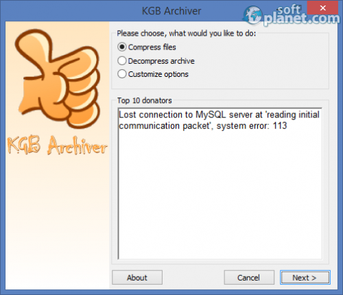 KGB Archiver 1.2.1.24 KGB Archiver 1.2.1.24