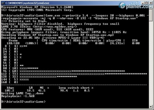 LAME MP3 Encoder 3.99.5 LAME MP3 Encoder 3.99.5