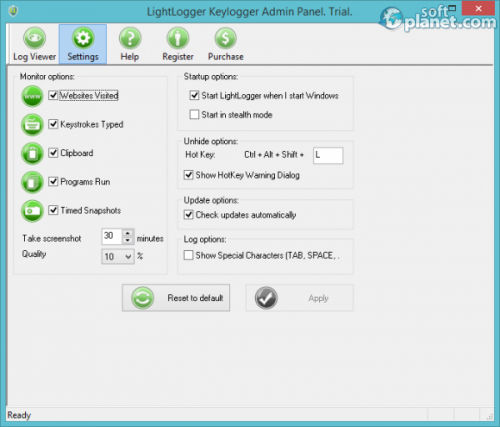 LightLogger 4.2.0.0 LightLogger 4.2.0.0
