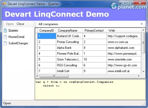 LinqConnect 4.4 LinqConnect 4.4