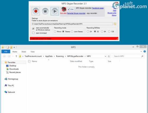 MP3 Skype Recorder 3.1.3 MP3 Skype Recorder 3.1.3