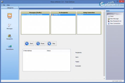 Mass eMailer 3.4 Mass eMailer 3.4