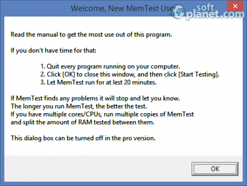 MemTest 4.0 MemTest 4.0