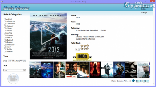 Movie Selector 1.0.0.1 Movie Selector 1.0.0.1