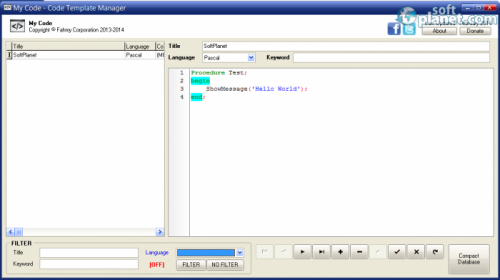 My Code 2014.2 My Code 2014.2
