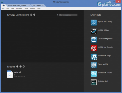 MySQL Workbench 6.0.8.11354 MySQL Workbench 6.0.8.11354