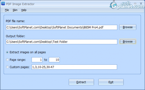 PDF Image Extractor Free 4.0 PDF Image Extractor Free 4.0