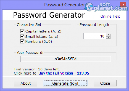 Password Generator 2.3 Password Generator 2.3