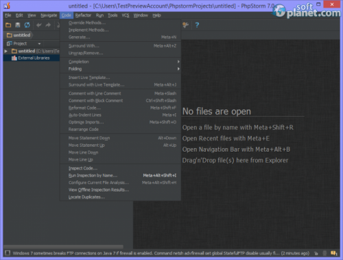 PhpStorm 7.0 Build 131.37 PhpStorm 7.0 Build 131.37