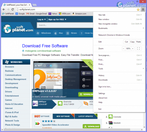 Portable SRWare Iron 30.0.1650.0 Portable SRWare Iron 30.0.1650.0