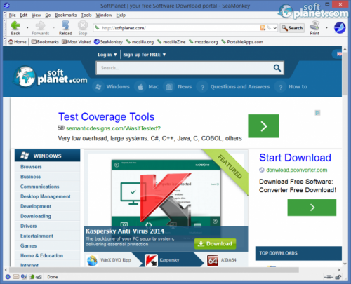 Portable SeaMonkey 2.26.1 Portable SeaMonkey 2.26.1