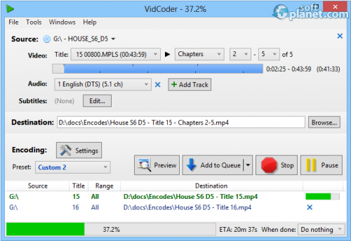 Portable VidCoder 1.4.25 Portable VidCoder 1.4.25