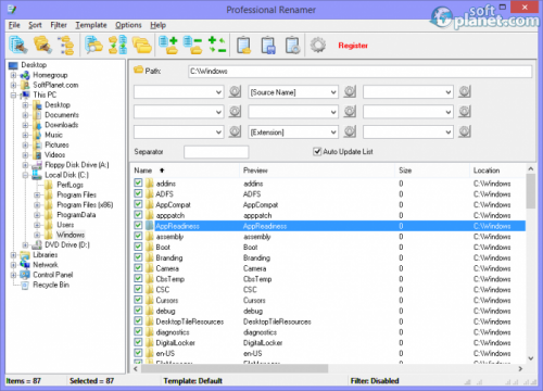 Professional Renamer 3.76 Professional Renamer 3.76
