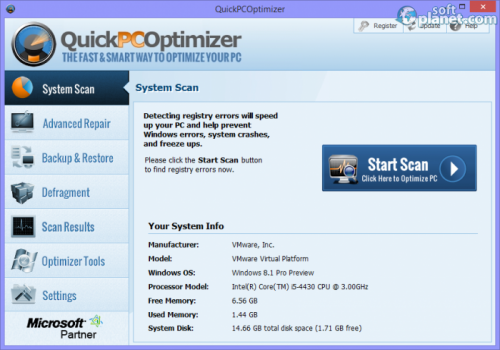 QuickPCOptimizer 3.2.0 QuickPCOptimizer 3.2.0