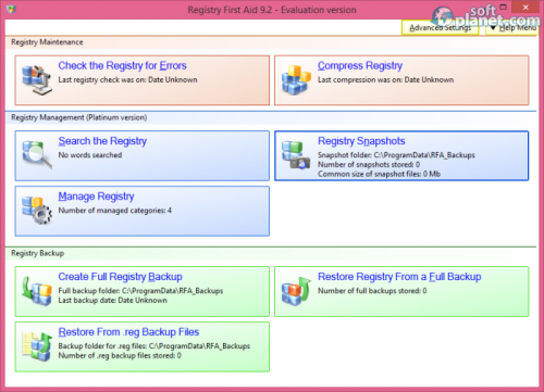 Registry First Aid Platinum v7.1.0.1719 new