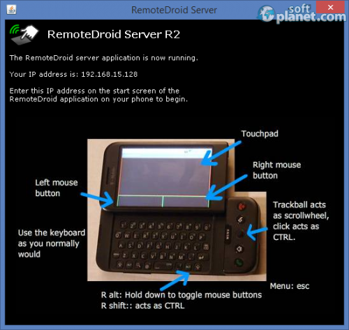 RemoteDroid Server 1.5 RemoteDroid Server 1.5