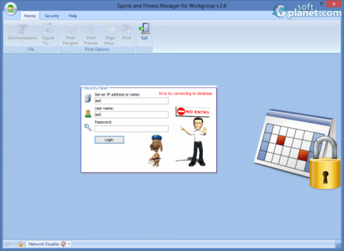 Sports and Fitness Manager for Workgroup 2.6 Sports and Fitness Manager for Workgroup 2.6