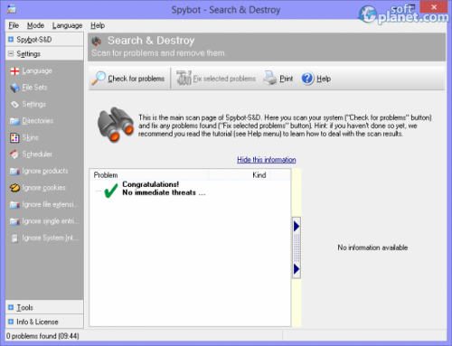 Spybot Search and Destroy free download for Windows ... Spybot Search and Destroy free download for Windows ...
