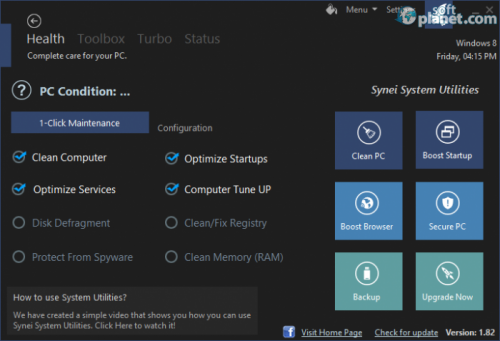 Synei System Utilities Portable 1.82 Synei System Utilities Portable 1.82