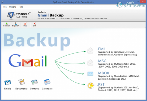 SysTools Gmail Backup 3.0.0.0 SysTools Gmail Backup 3.0.0.0