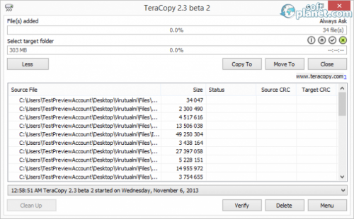 TeraCopy 2.3 beta 2 TeraCopy 2.3 beta 2