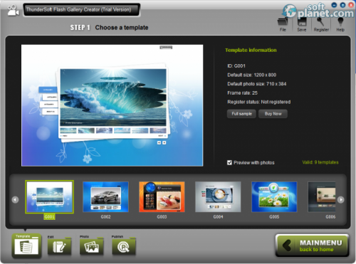 ThunderSoft Flash Gallery Creator 1.6.9.0 ThunderSoft Flash Gallery Creator 1.6.9.0