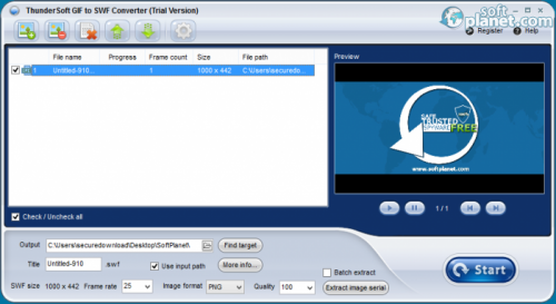ThunderSoft GIF to SWF Converter 1.4.0.2 ThunderSoft GIF to SWF Converter 1.4.0.2