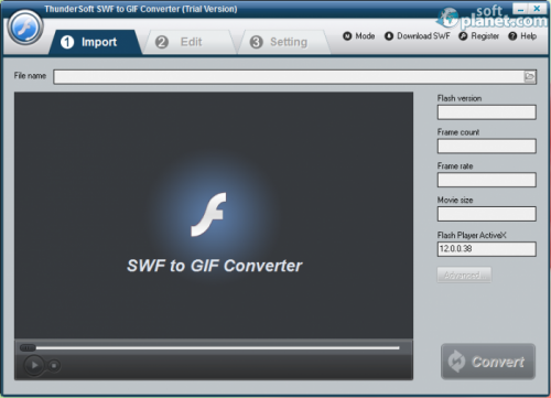 ThunderSoft SWF to GIF Converter 2.2.3 ThunderSoft SWF to GIF Converter 2.2.3