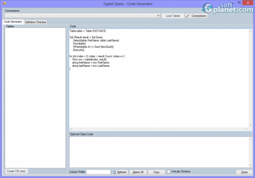 Typed Query – Code Generator 0.9.6 Typed Query – Code Generator 0.9.6