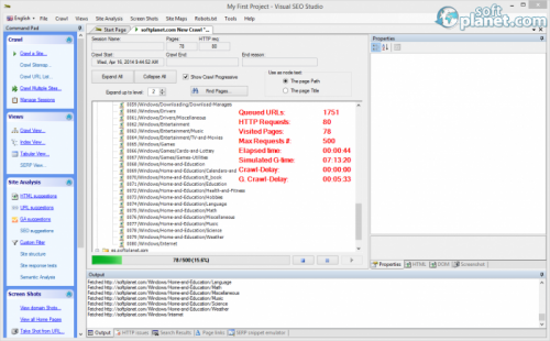 Visual SEO Studio 0.8.14.35130 Beta Visual SEO Studio 0.8.14.35130 Beta