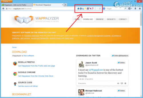 Wappalyzer 2.7.5 Wappalyzer 2.7.5