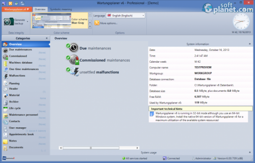 Wartungsplaner 6.00.717 Wartungsplaner 6.00.717