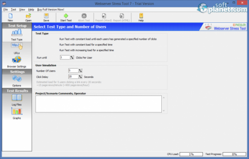 Webserver Stress Tool 7.3.0.2295 Webserver Stress Tool 7.3.0.2295