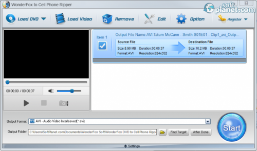 WonderFox DVD to Cell Phone Ripper 2.0 WonderFox DVD to Cell Phone Ripper 2.0