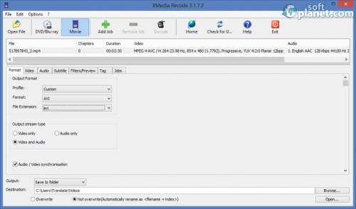 Xmedia Recode 3.2.2.0 Xmedia Recode 3.2.2.0